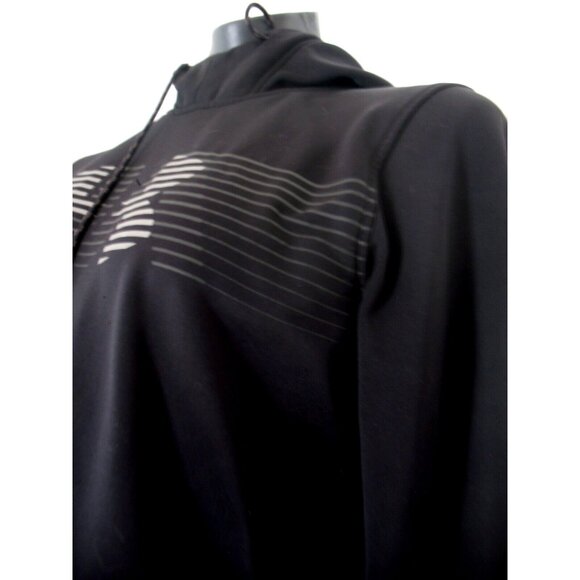 Under Armour Unisex Black/Gray Sweatshirt Hoodie Large - Picture 7 of 13